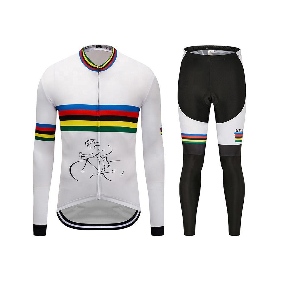 Quality Assurance Personalized Bicycle Shirt Cycling Shirt Men's Jersey Long Sleeve Clothing Suit Bicycle Shirt Cycling Jersey