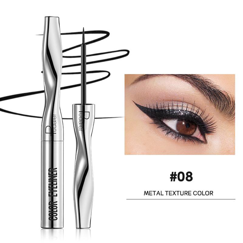 Wholesale Matte Eyeliner Lasting Waterproof Vegetarian Color Eyeliner Pencil Quick Dry Liquid Eyeliner Private Label