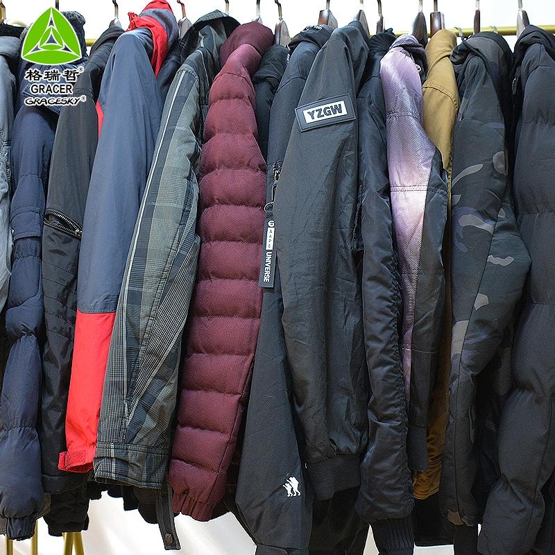 New Jersey Style Used Clothing High Quality Bag Used Winter Jacket