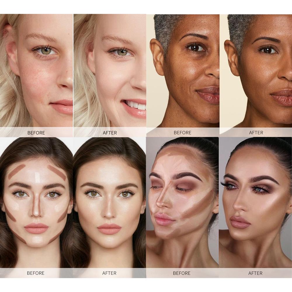 Facial Makeup Palette Contour Concealer 12 Color Cream Concealer Palette Private Label Professional Makeup