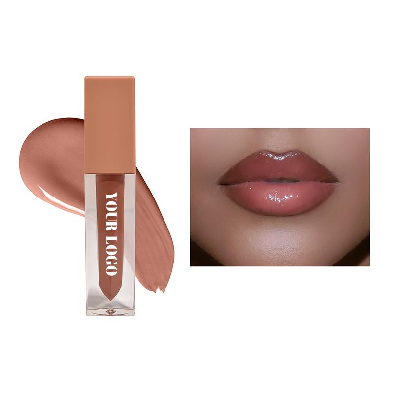 Wholesale Lip Lustre Custom Logo Private Label High Pigment Lip Gloss Lasting Makeup Lip Gloss