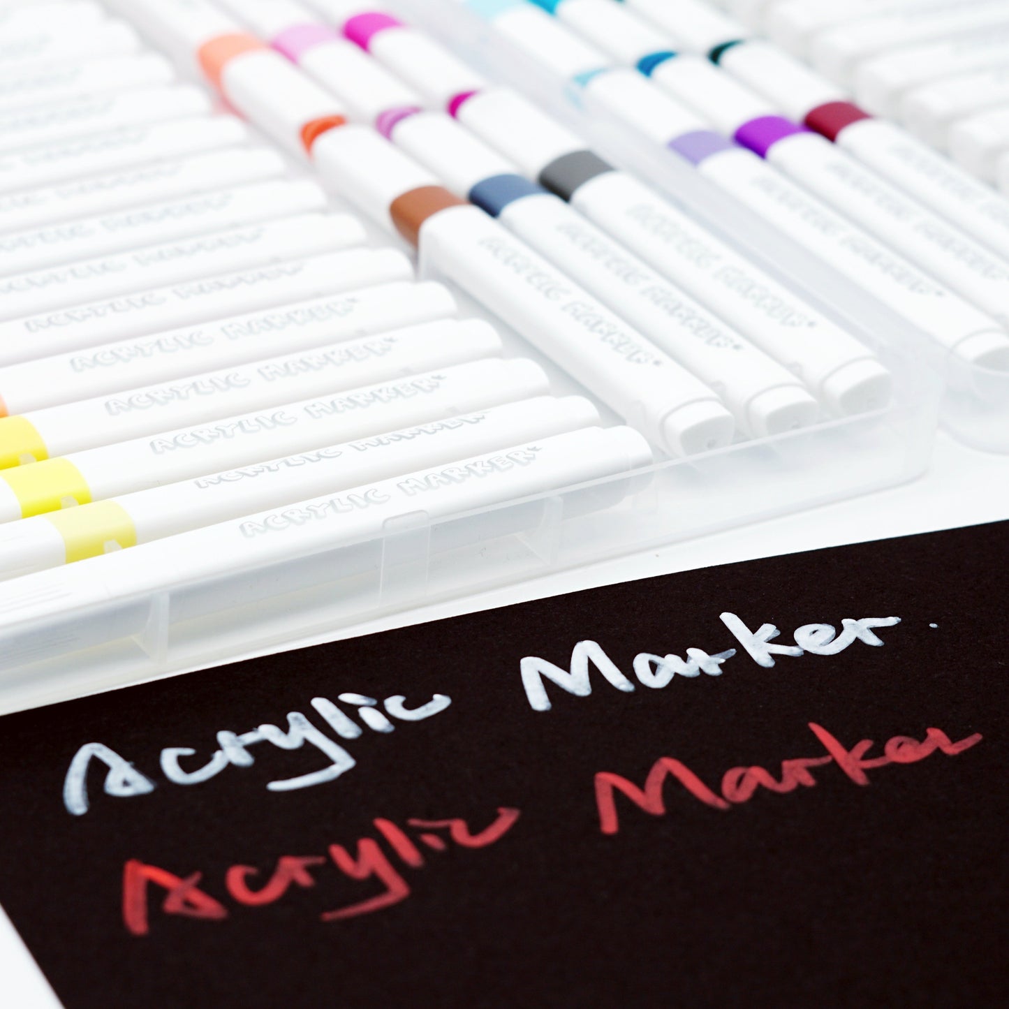 Cheap 36 Color Acrylic Marker Pen Suit Logo Printable Cellophane Acrylic Ceramic Acrylic Marker Pen