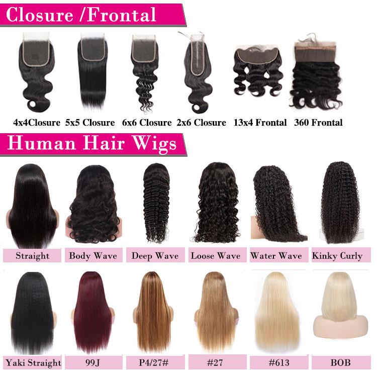 Top Quality 4*4 5*5 6*6 Transparent High Definition Straight Lace Sealing 100% Unprocessed Brazilian Hair Original Human Hair