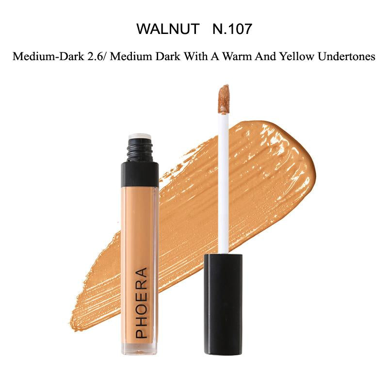 PHOERA Full Cover Liquid Concealer Base Maquiagem Matte Concealer Maquillaje