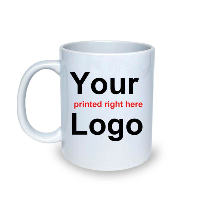 Wholesale USA Warehouse 11 Oz Sublimation Blank Ceramic Cup With Logo Custom Water Cup With Handle
