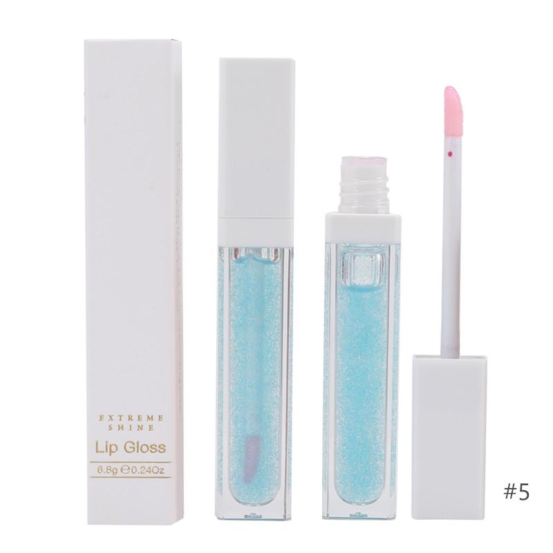New Makeup Lip Gloss Cosmetics Liquid Vegetarian Organic Gloss Plump Fruit Nude Transparent Custom Private Label Lip Gloss