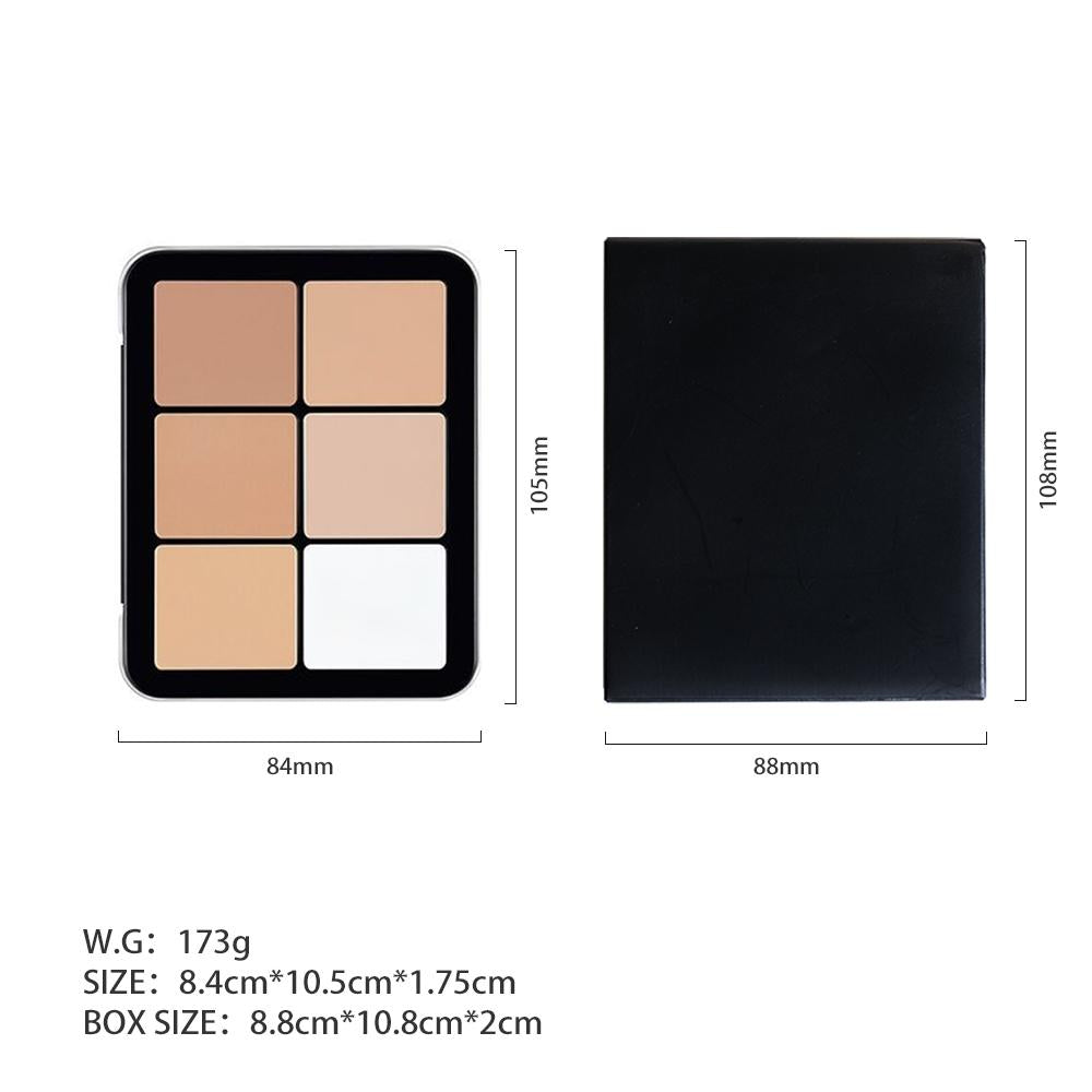Facial Makeup Palette Contour Concealer 12 Color Cream Concealer Palette Private Label Professional Makeup