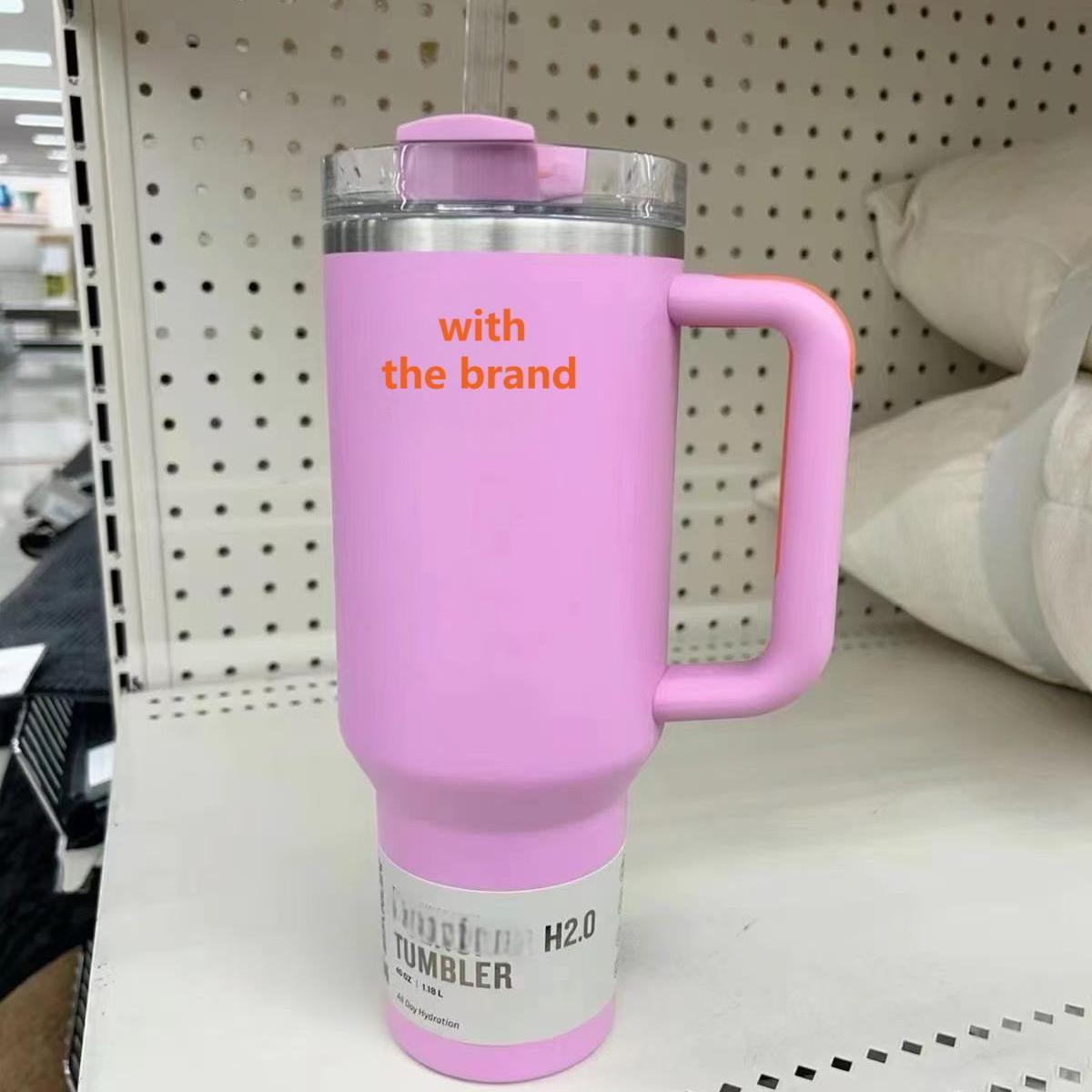 Ama Zon Bestseller 1:1 Original Famous Brand Stan H2.0 Cup 40 Oz With Handle Holder Cup 40 Oz 30 Oz Outdoor Cup