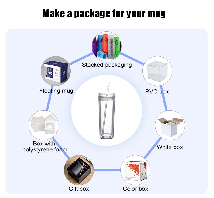 Plastic Tumbler Coffee Black Reusable 24 Oz Frosted Drink Cold Cup With Lid And Straw