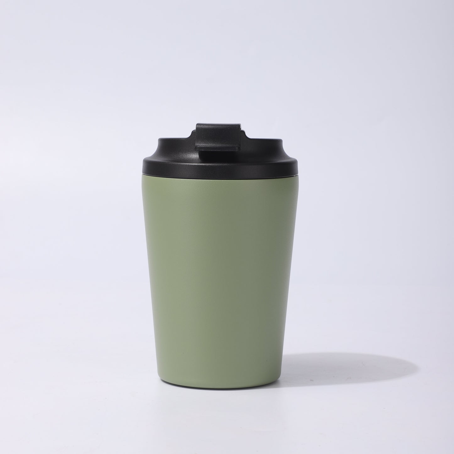 Portable 8 Oz And 12 Oz Stainless Steel Coffee Cup Double Wall Insulated Tumbler Coffee Tea Cup With Flap