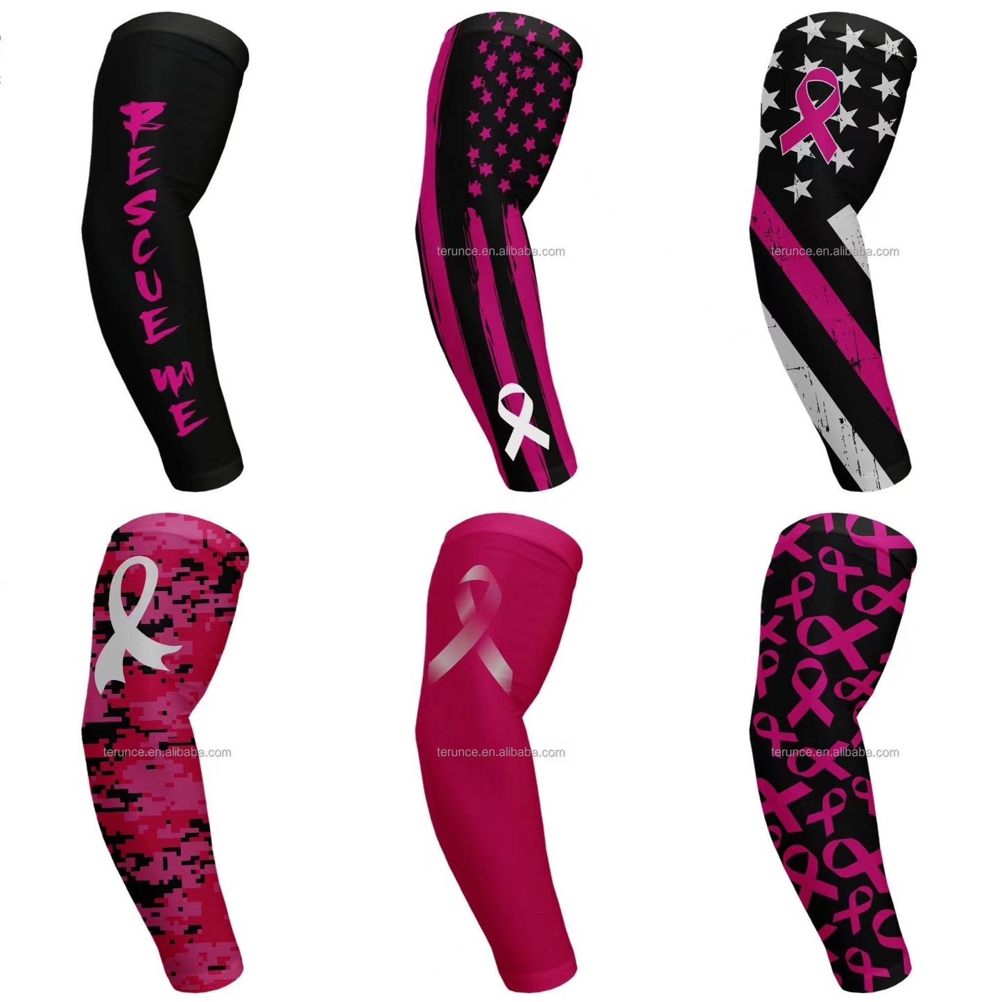 Frost Arm Sleeve Custom American Football Arm Sleeve Youth Adult Sports Baseball Sleeve Headband Suit