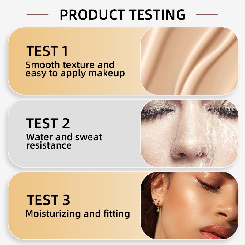 High Quality Private Label Vegetarian Full Coverage Waterproof Concealer Liquid Custom HD Concealer