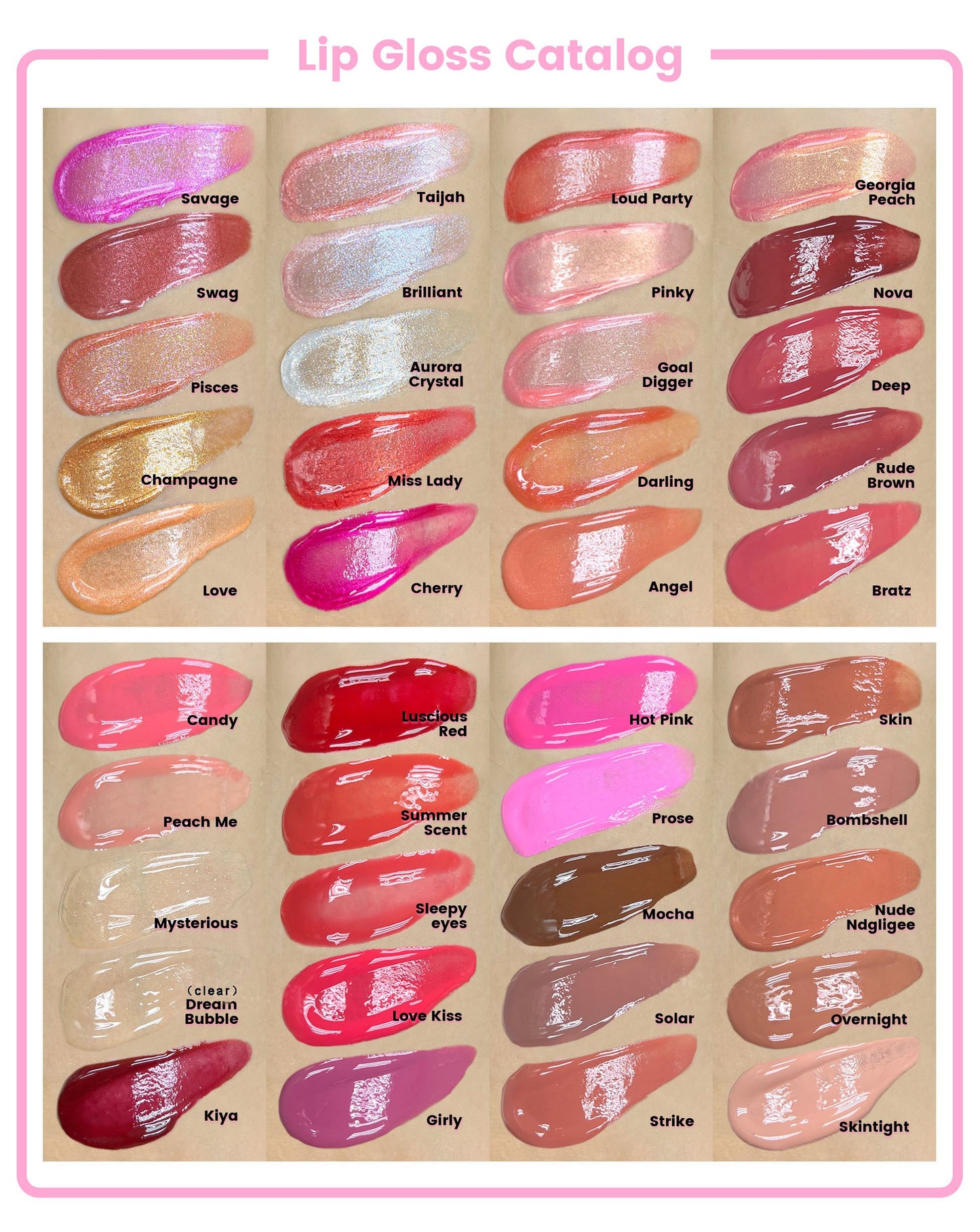 Wholesale Smooth Liquid Lip Gloss Vegetarian Shiny Lip Gloss Make Your Own Lip Gloss With Rectangular Tube