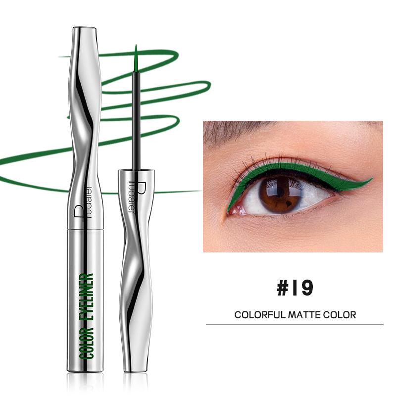 Wholesale Matte Eyeliner Lasting Waterproof Vegetarian Color Eyeliner Pencil Quick Dry Liquid Eyeliner Private Label