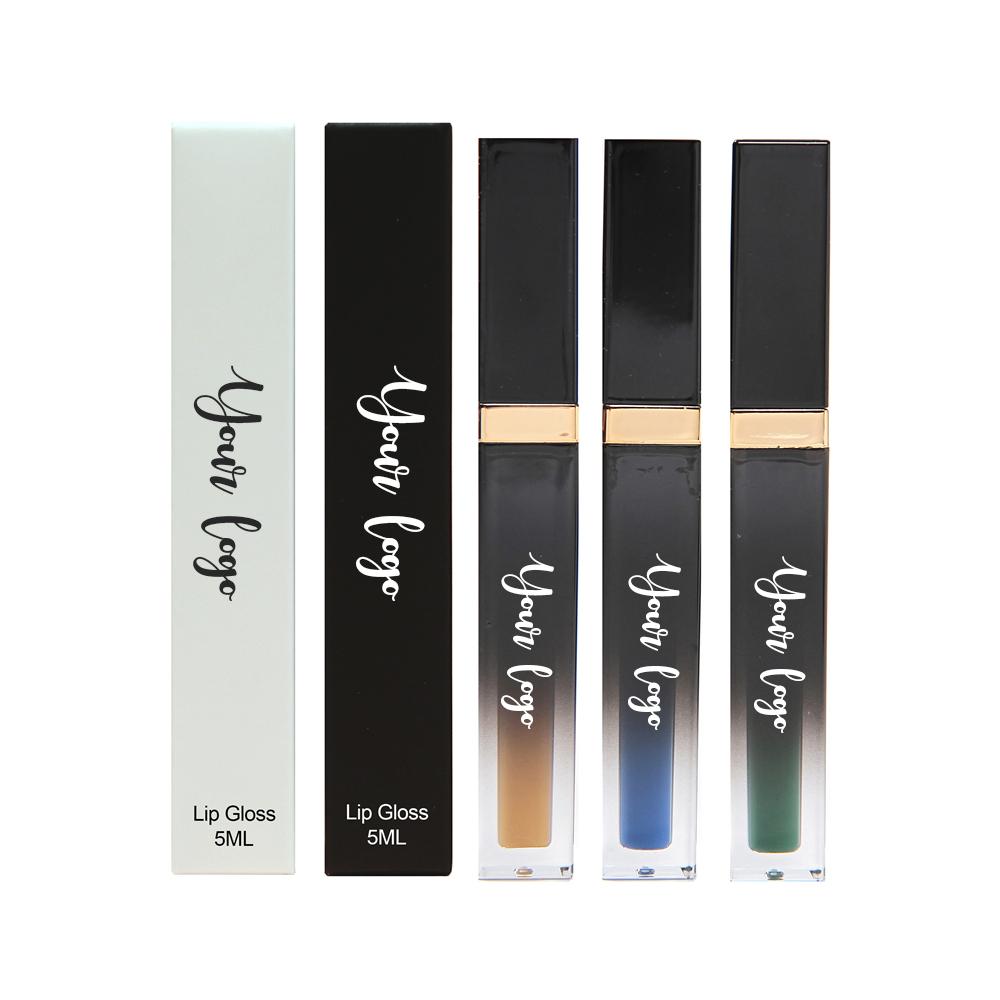 Cosmetic Lip Gloss Packaging Supplier Hot Sale Liquid Lipstick Fashion Bulk Custom Logo Matte Lip Gloss Suit