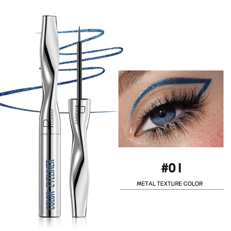 Wholesale Matte Eyeliner Lasting Waterproof Vegetarian Color Eyeliner Pencil Quick Dry Liquid Eyeliner Private Label