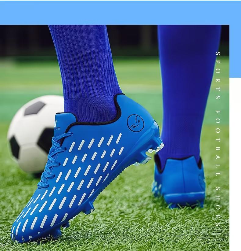 Best Selling Football Shoes Original Fully Knitted Waterproof Studded Football Shoes Low 38-45 Sports Football Shoes