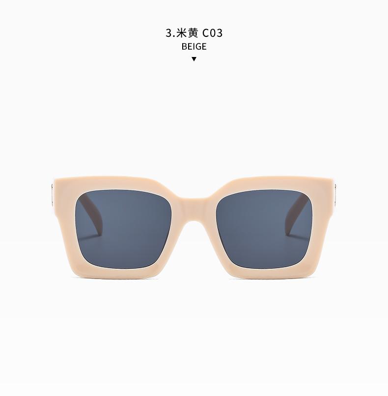 New Listing Retro Women Sunglasses Retro Style Brand Design Box Metal Decorative Sunglasses UV400