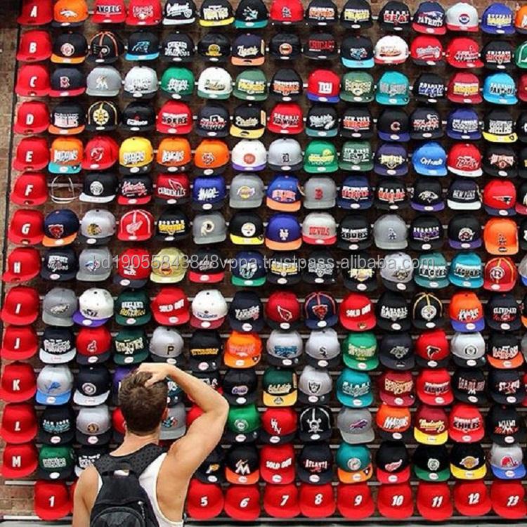 High Quality 6 Panel Custom Baseball Cap 3D Embroidered Side Sticker Flat Eaves American Assembly Team Stock Hat Low MOQ