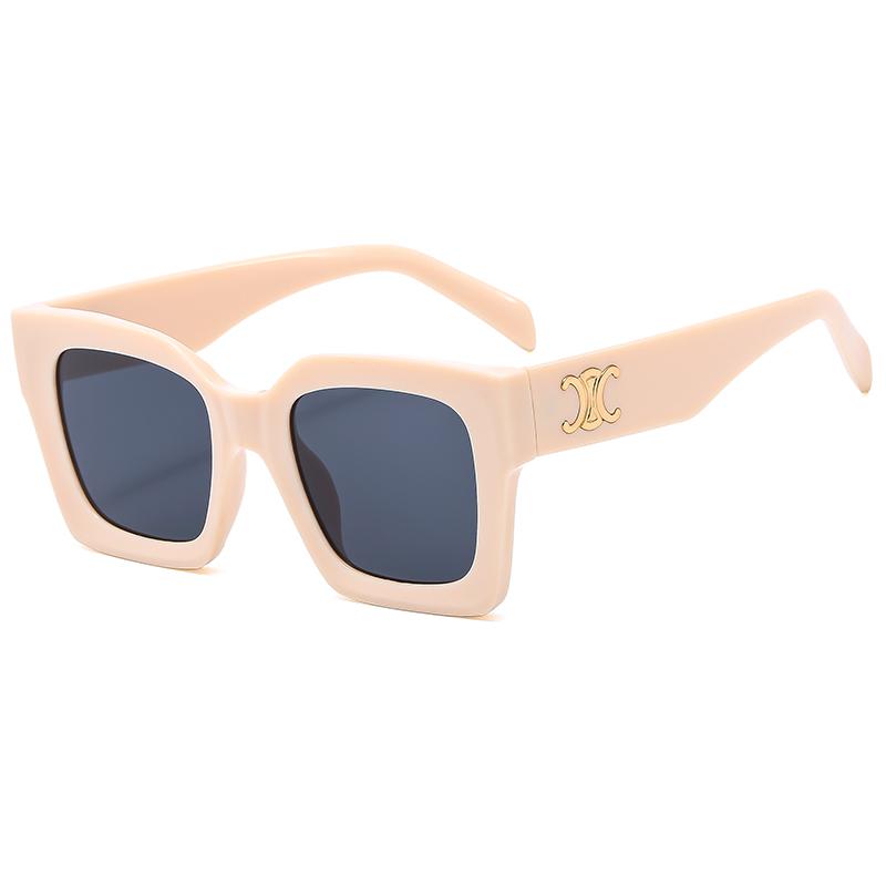 New Listing Retro Women Sunglasses Retro Style Brand Design Box Metal Decorative Sunglasses UV400