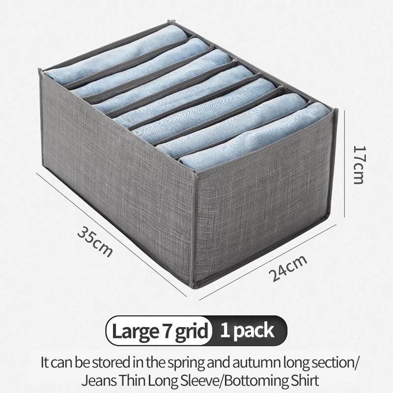 Hot Selling Clothes Storage Wardrobe Jeans Storage Box Foldable Non-woven Clothes Toy Storage Box