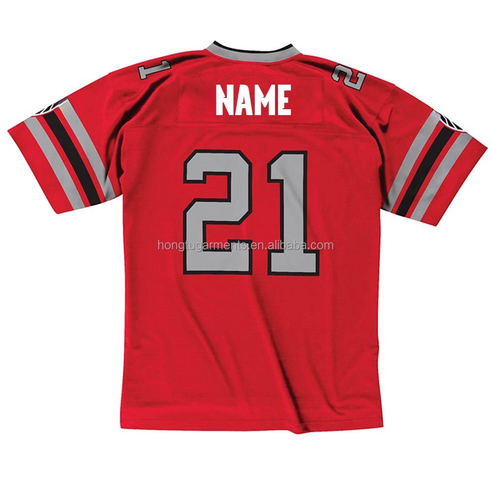 Custom Sublimation Stitching Embroidery Rugby Sportswear Jersey Football Original Football Shirt American Football Jersey