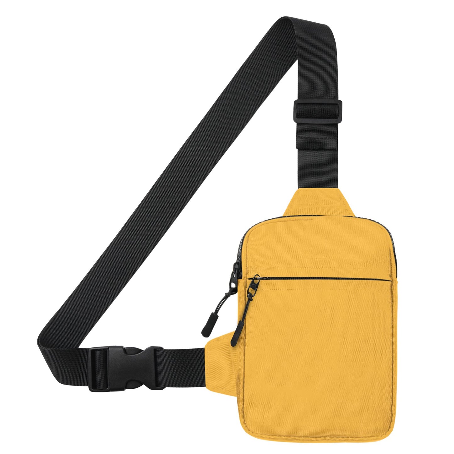 Custom Logo Mobile Phone Wallet Small Crossbody Chest Bag Men's Unisex Messenger Nylon Shoulder Side Bag Men's Small Bag
