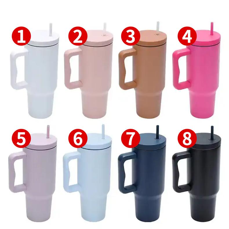 Usa Warehouse H2.0 Flowstate Stainless Steel Coffee Mug Travel Mug 30 Oz 40 Oz Sublimation Glass Cup With Handle