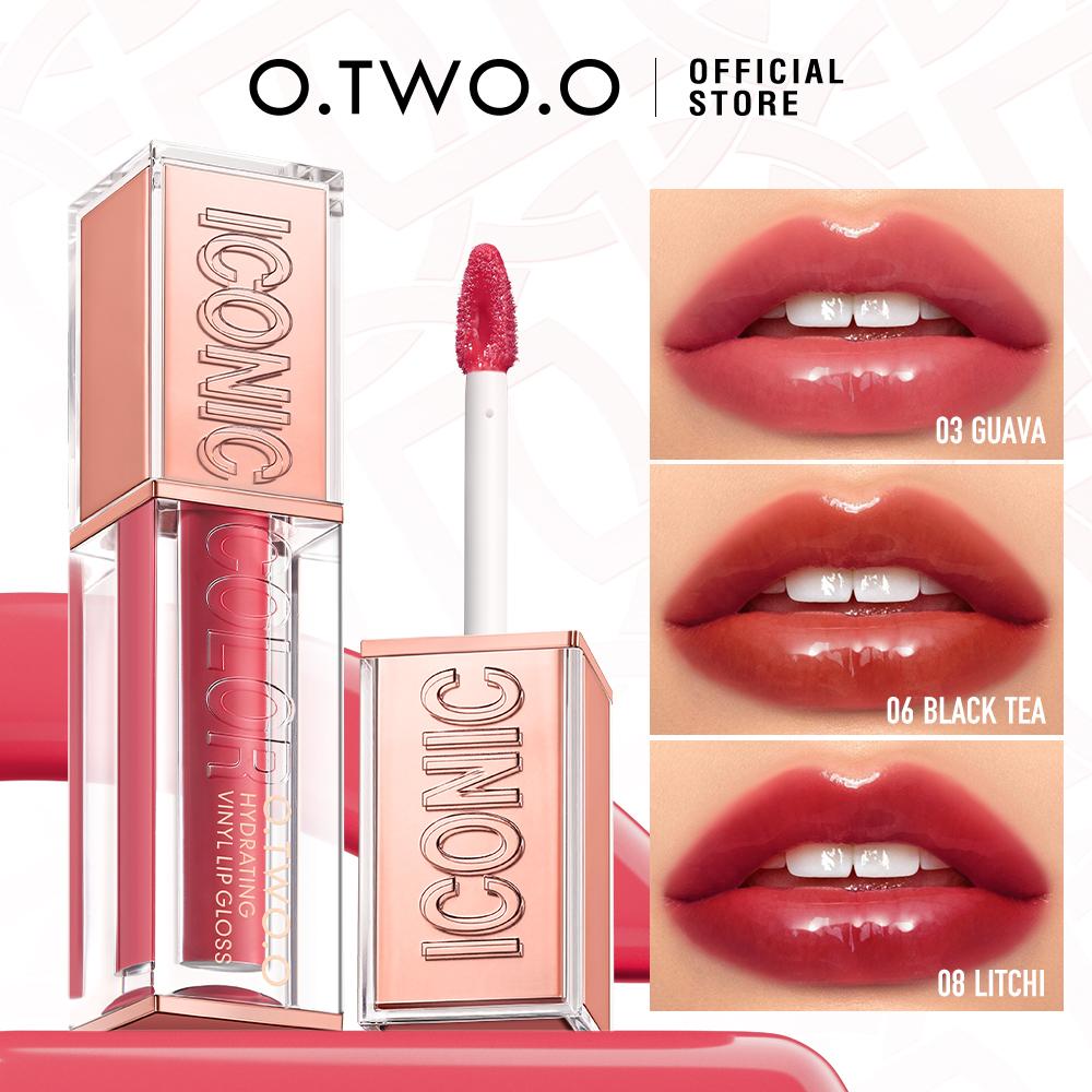 O.TW O.O High Gloss Hydrating Lip Gloss Moisturizing Lip Gloss