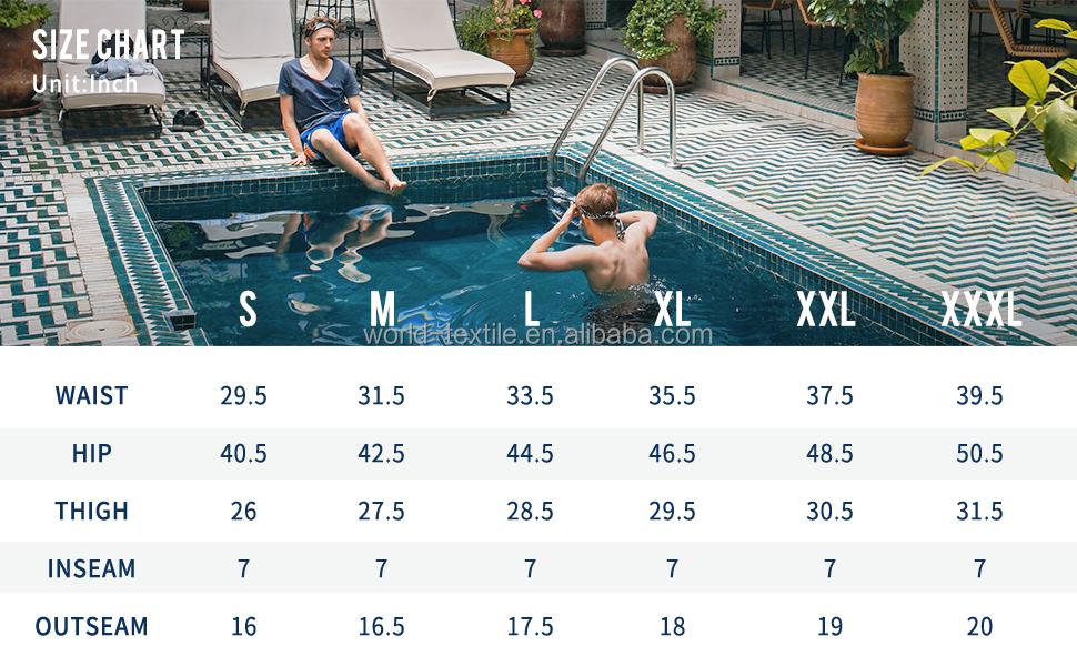 Customized OEM Men's Solid Color Swimming Trunks Quick Drying Board Swimming Trunks Eco-friendly Men's Summer Short Swimming Trunks