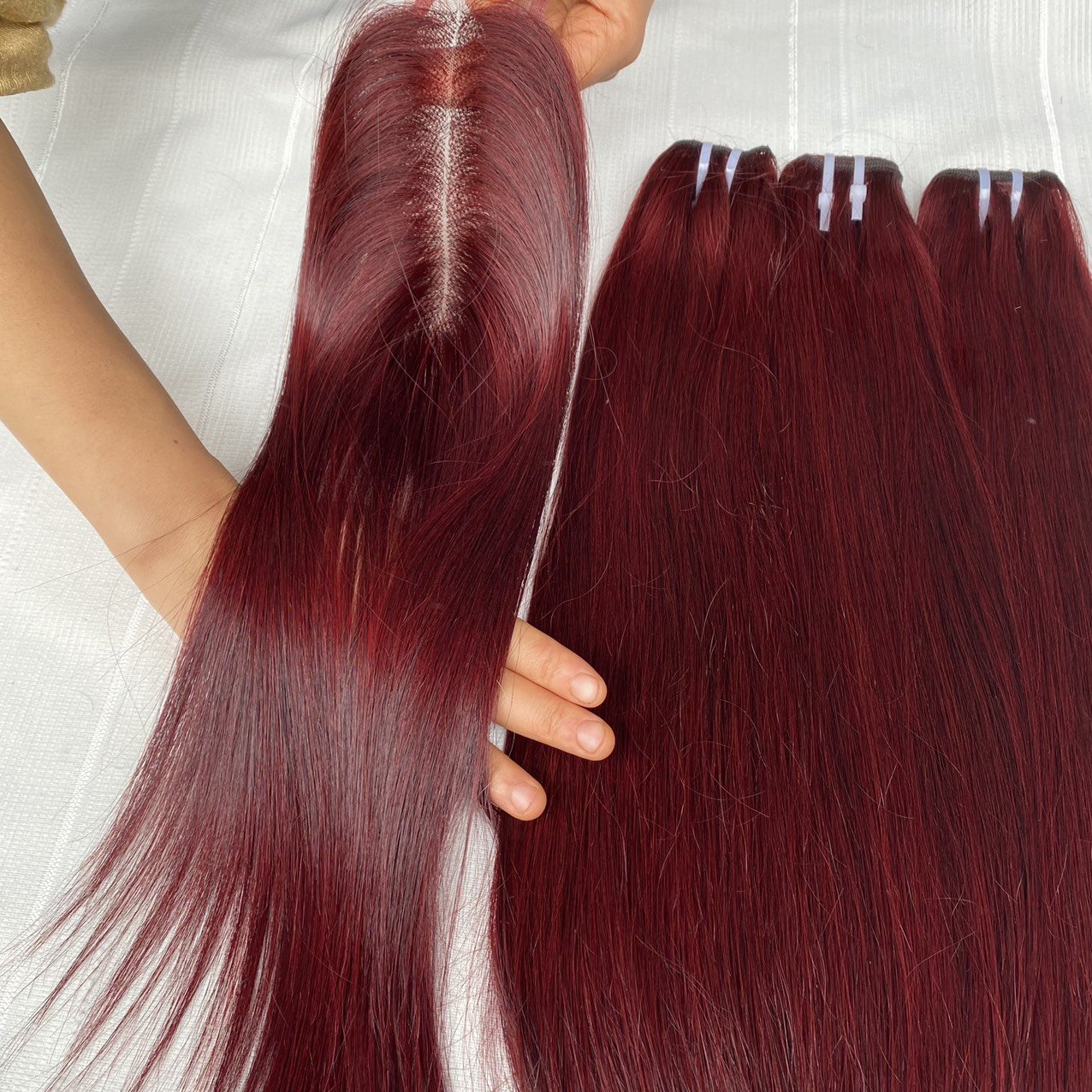 Single Donor Bone Straight Vietnamese Hair Super Double Painting 12a Grade Virgin Human Hair