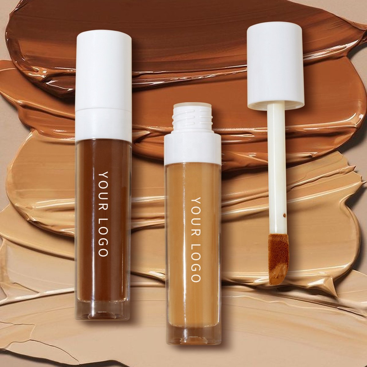 Wholesale Lasting Vegetarian Cruelty Free Facial Makeup Concealer Private Label Custom Logo HD Liquid Concealer
