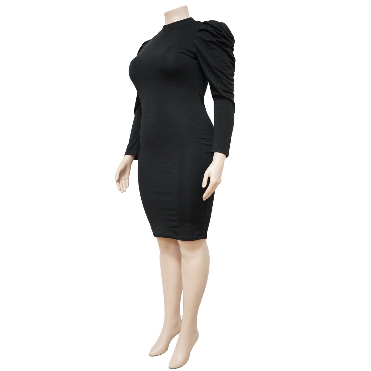 2021 Women's Long Sleeve Casual Tights Plus Size Dress Women's Clothing Plus Size Women's Dress