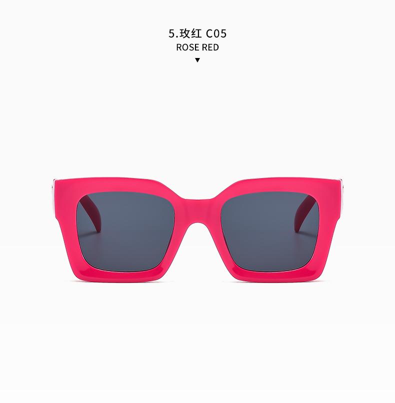 New Listing Retro Women Sunglasses Retro Style Brand Design Box Metal Decorative Sunglasses UV400