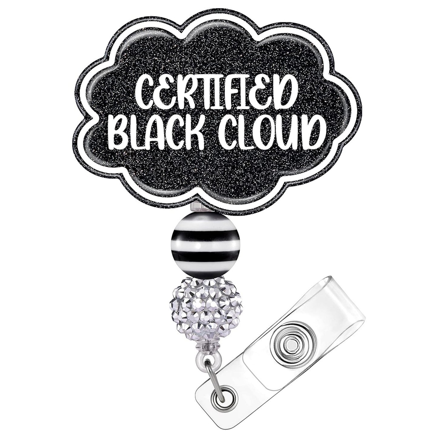 Retractable Badge Reel Clip Holder Nurse ID Card Badge Clip Holder Cute Name Badge Holder