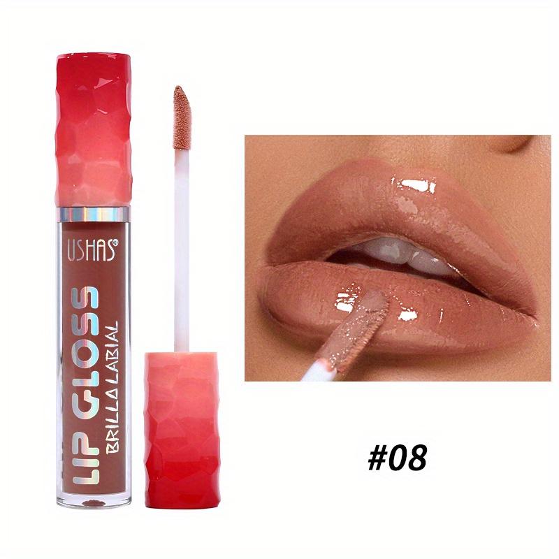Meisha Hot Lip Gloss Matte Finish No Fading Moisturizing Lip Glaze No Stick Liquid Lipstick Private Label
