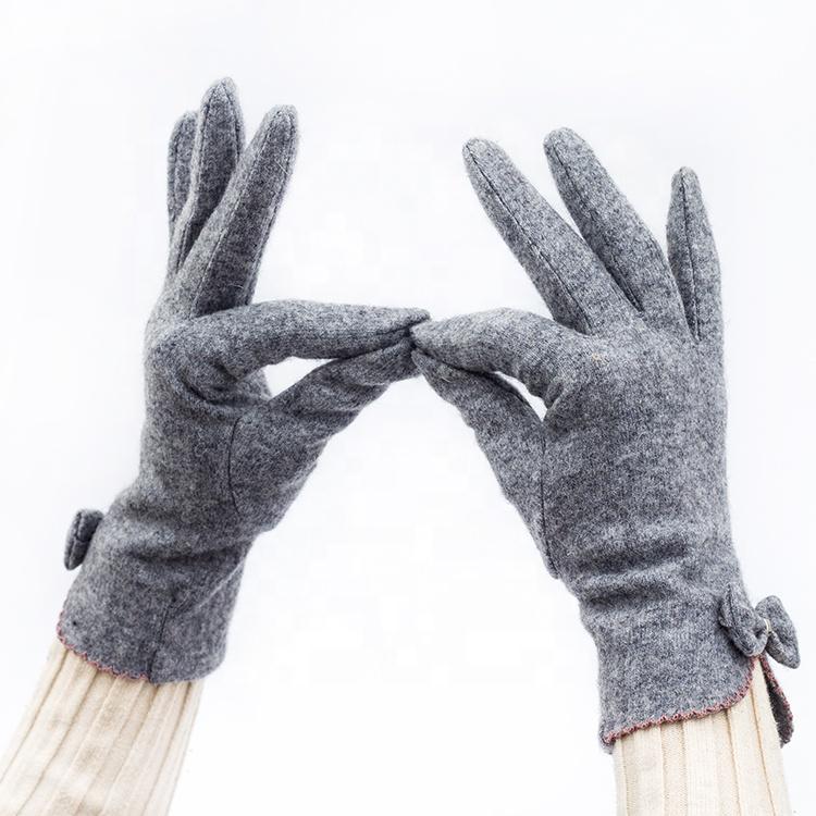 Factory Direct Winter Windproof Touch Finger Cashmere Gloves