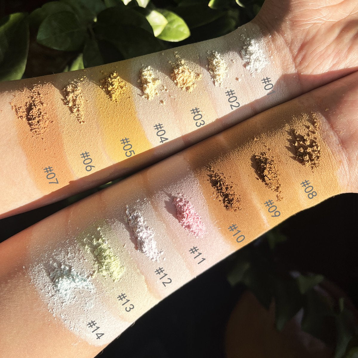 Talc Free High Quality Low Price Waterproof Oil Control Private Label Vegetarian Flour Cosmetic Setting Powder