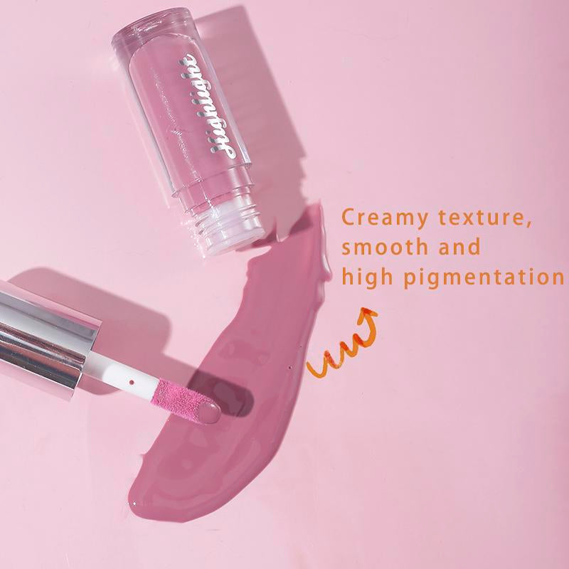 5 Color Moisturizing Lip Gloss Finish Natural Lip Lip Long Wear Gloss Fruit Essence Lip Gloss Makeup
