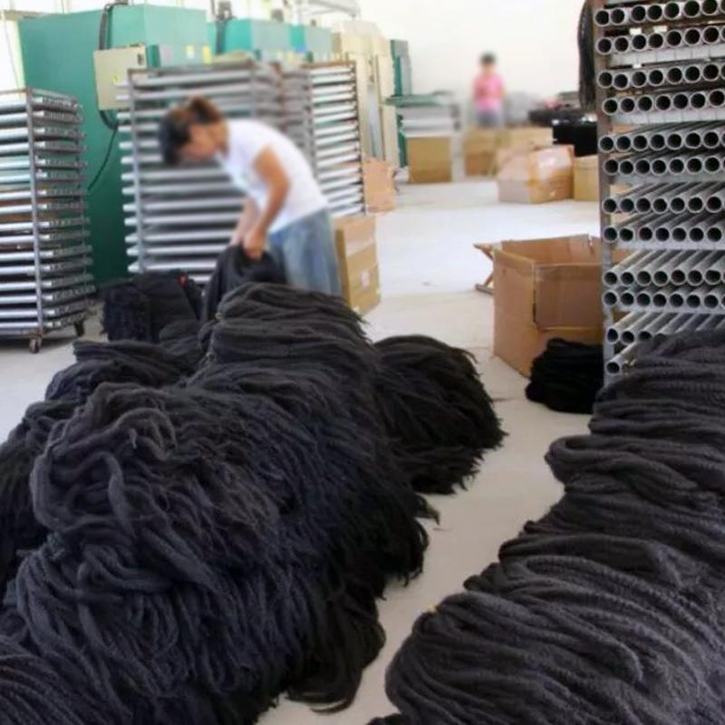Short African Style Abnormal Curly Hair Suit Explosions Head Actor's Ball Party American High Temperature Silk Synthetic Fiber Fan Hair