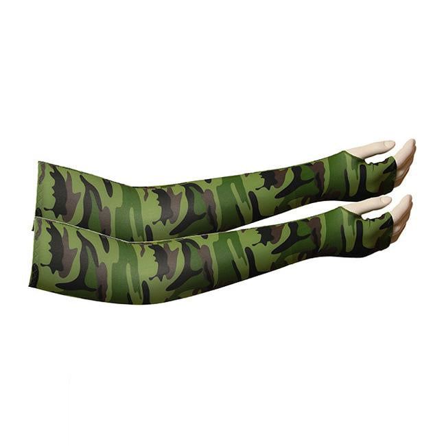 Wholesale Adult Cooling Arm Sleeve Long Finger-free Gloves Non-slip Sunscreen Arm Sleeve
