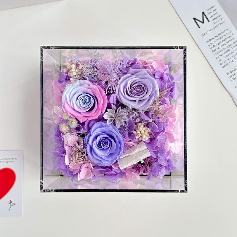 Save Rose 5-6cm Forever Flowers And Plants Save Rose Decorative Eternal Flowers