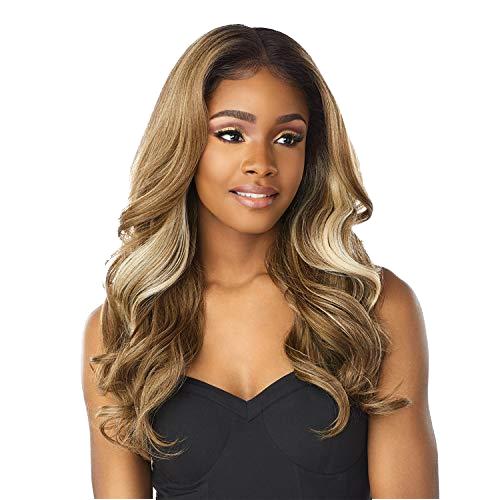 European And American Women Brown Fashion Chemical Fiber Headgear Wavy Long Curly Hair Synthetic Human Hair