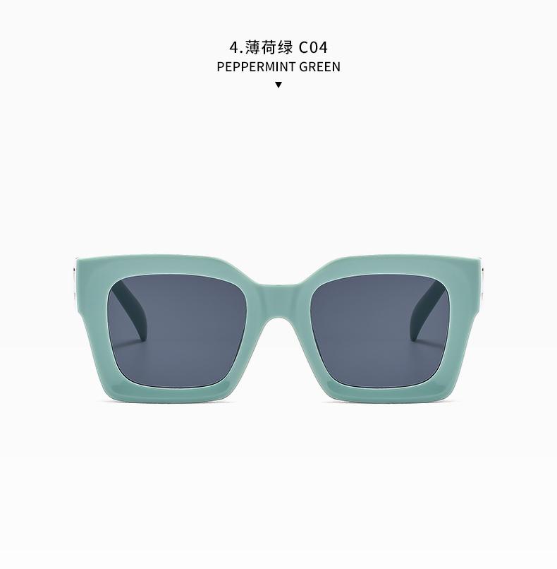 New Listing Retro Women Sunglasses Retro Style Brand Design Box Metal Decorative Sunglasses UV400