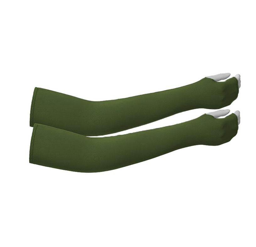 Wholesale Adult Cooling Arm Sleeve Long Finger-free Gloves Non-slip Sunscreen Arm Sleeve
