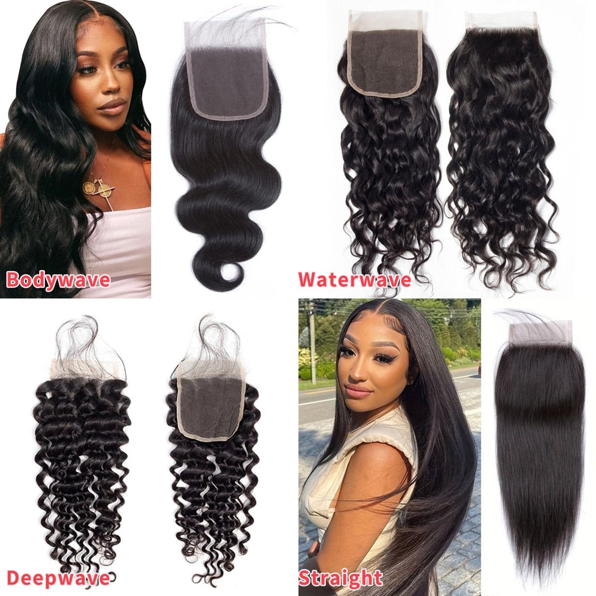 Brazilian Human Hair Bundle And Closed Suit Belt T Part Lace Closed Suit Human Hair Extension