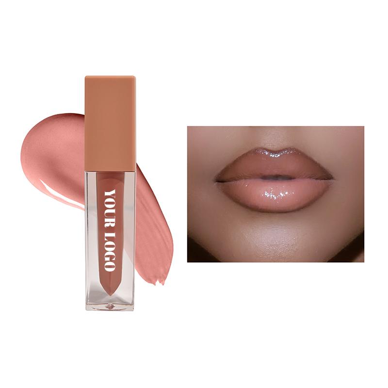 Wholesale Lip Lustre Custom Logo Private Label High Pigment Lip Gloss Lasting Makeup Lip Gloss