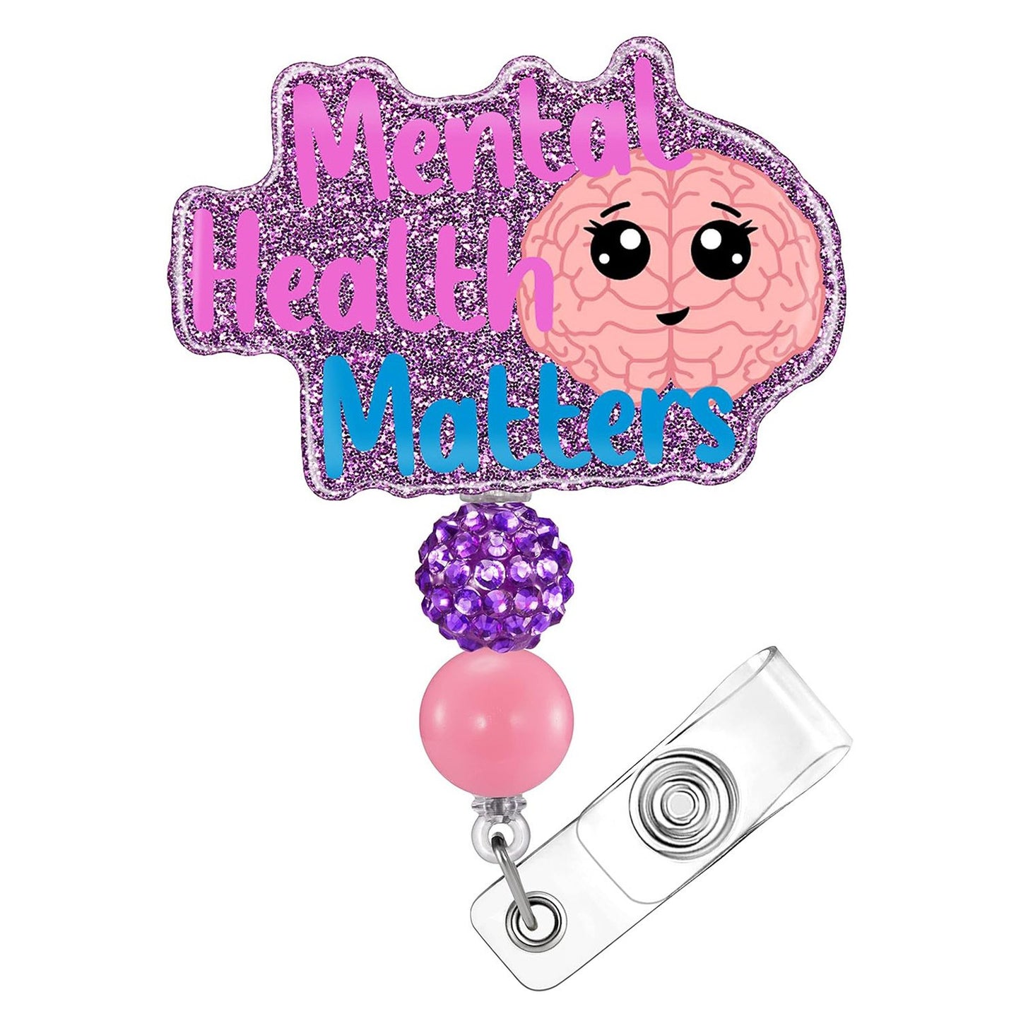 Retractable Badge Reel Clip Holder Nurse ID Card Badge Clip Holder Cute Name Badge Holder
