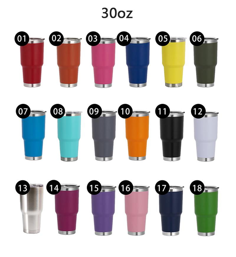 Wholesale Custom Travel Coffee 30 Oz 20 Oz Bulk Stainless Steel Double Wall Beer Mug Outdoor Straw Tumbler Mug