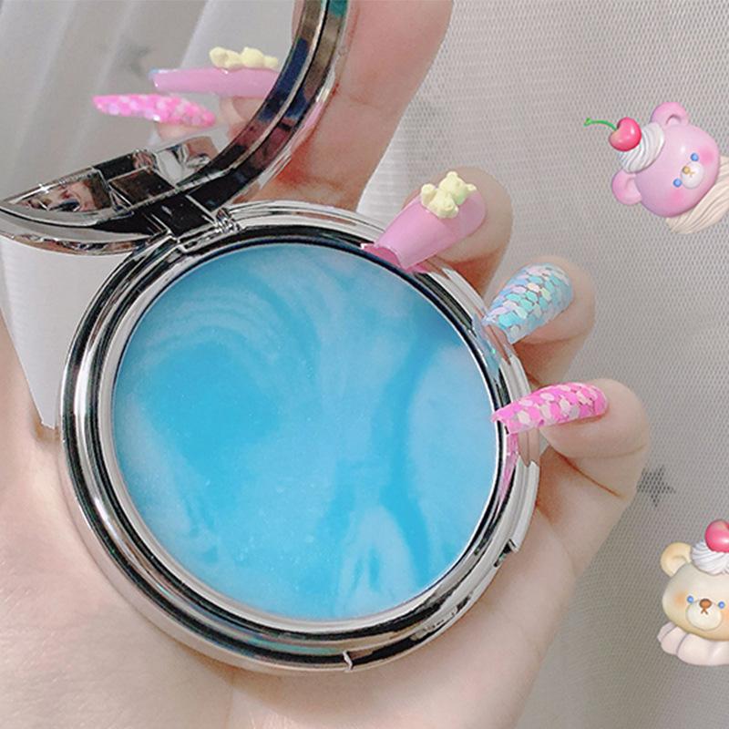 Cosmetics Matte Blue Sky Cloud Oil Control Powder Cake Eco-friendly Candybella Pressed Setting Powder